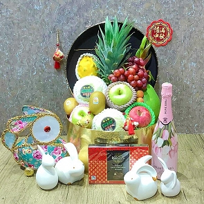 MA09 Cava rose brut 英國朱古力鮮果禮合